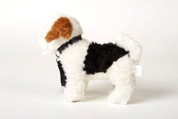 Uni-Toys Terrier Hund med bælte 24 cm