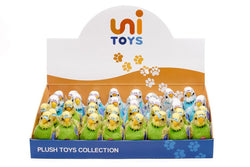 Uni-Toys Undulat Bamse uden lyd 12 cm