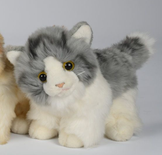 Uni-Toys Kat Bamse 18 cm (assorterede farver) C30462A Sekundært billede