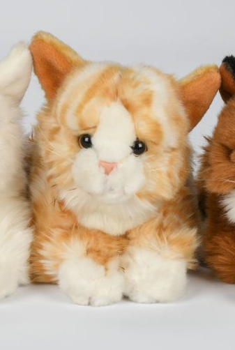 Uni-Toys Kat Bamse 22 cm (assorterede farver) 13110A