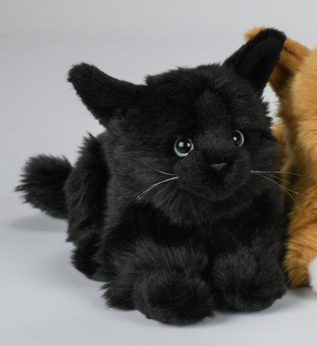 witte Perzische Kat van 30 cm | Zacht en hoogwaardig pluche | Liggend witte Perzische Kat van 30 cm | Zacht en hoogwaardig pluche | Liggend