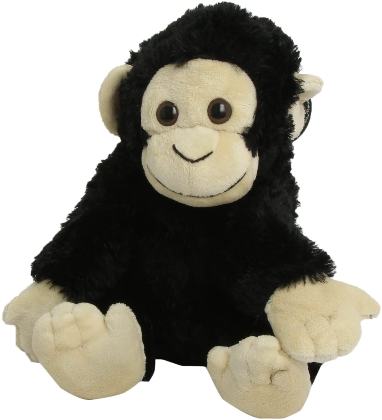 Wild Republic Chimpanse Bamse - Hug'ems Chimpanzee 28 cm