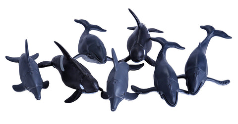 Wild Republic Hvaler og Delfiner figurer 7 stk.