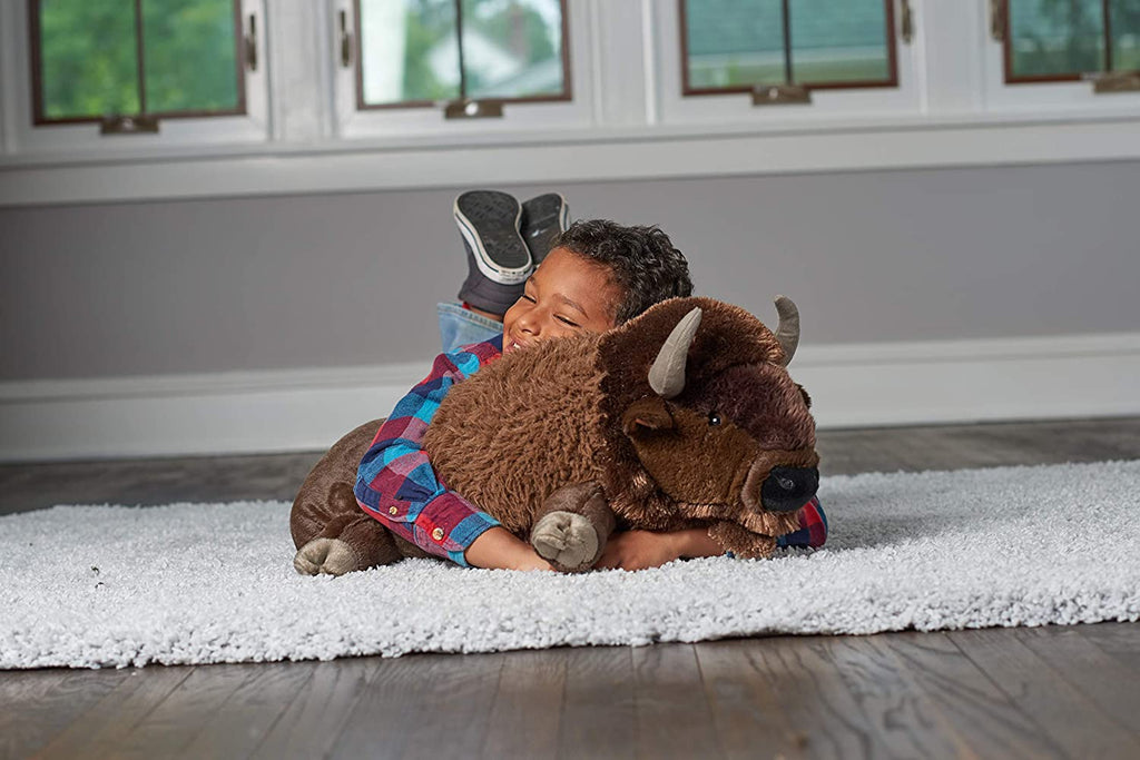 Wild Republic JUMBO Bison Bamse - Cuddlekins JUMBO Bison 76 cm
