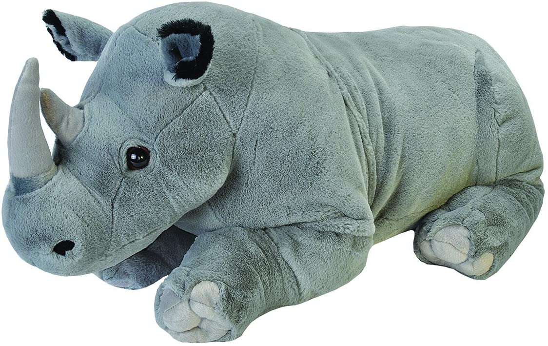 Wild Republic JUMBO Næsehorn Bamse - CK JUMBO Rhino 76 cm