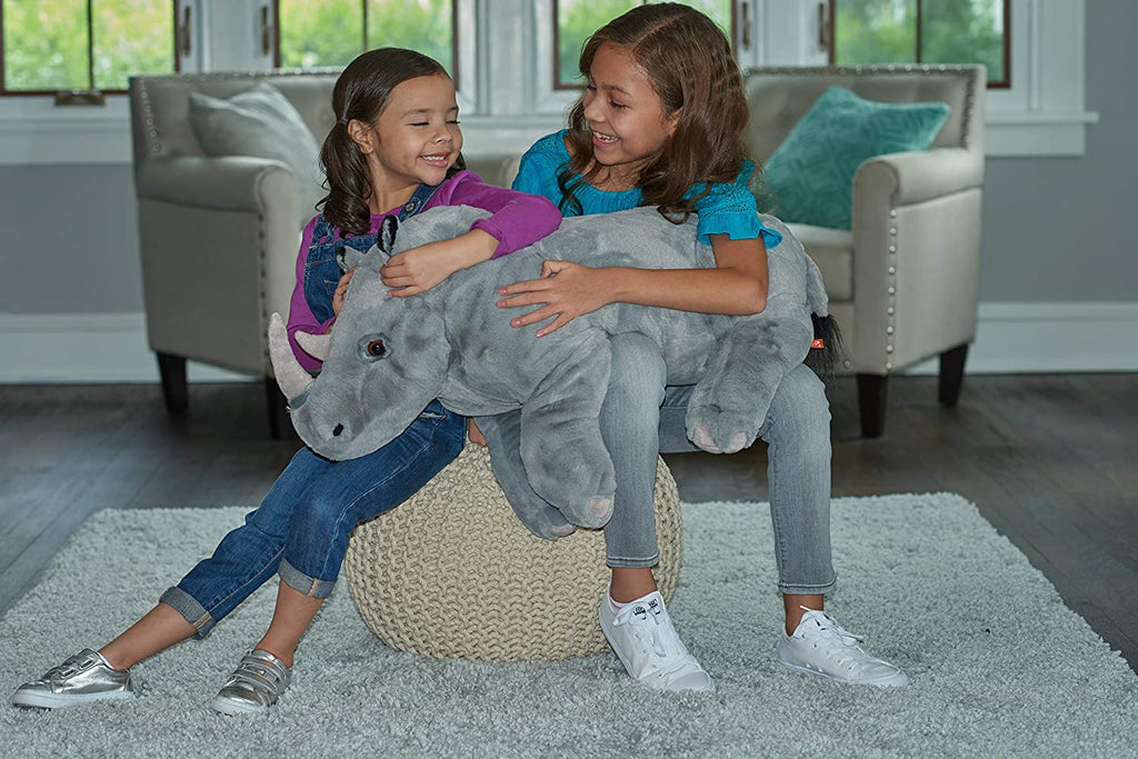 Wild Republic JUMBO Næsehorn Bamse - CK JUMBO Rhino 76 cm