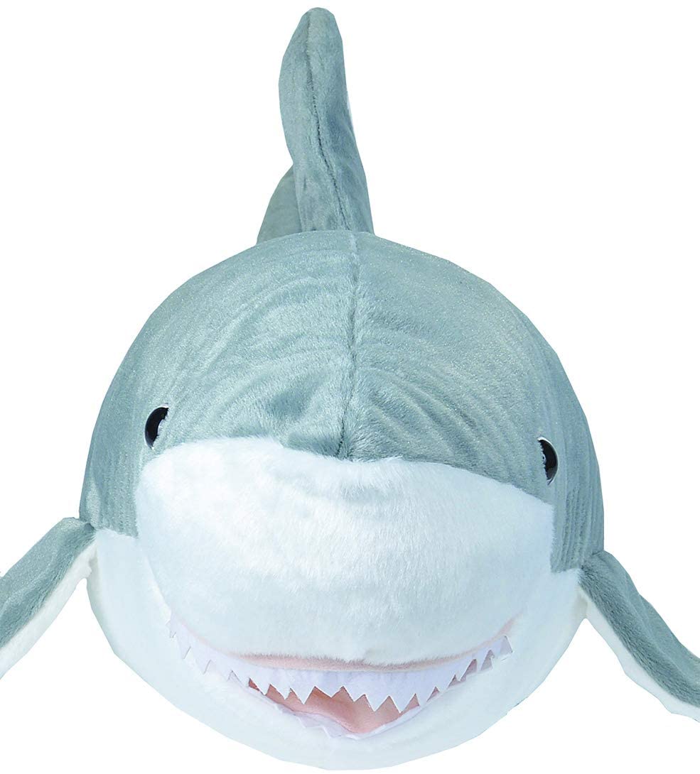 Wild Republic JUMBO Stor Hvid Haj Bamse - JUMBO Great White Shark 69-95 cm Sekundært billede