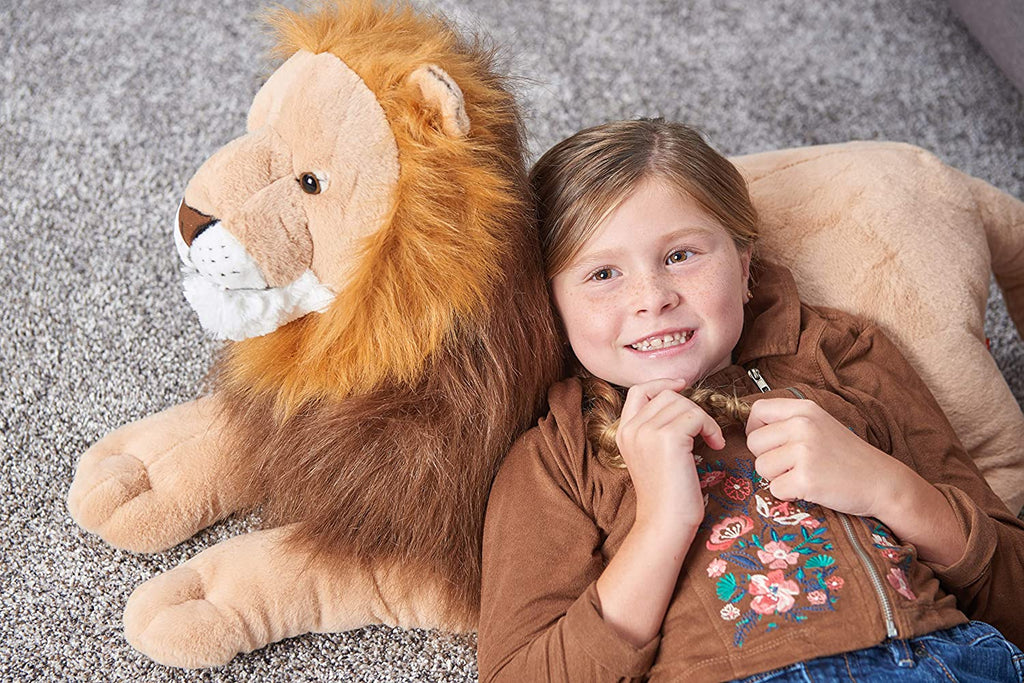 Wild Republic Jumbo Løve Bamse 76 cm