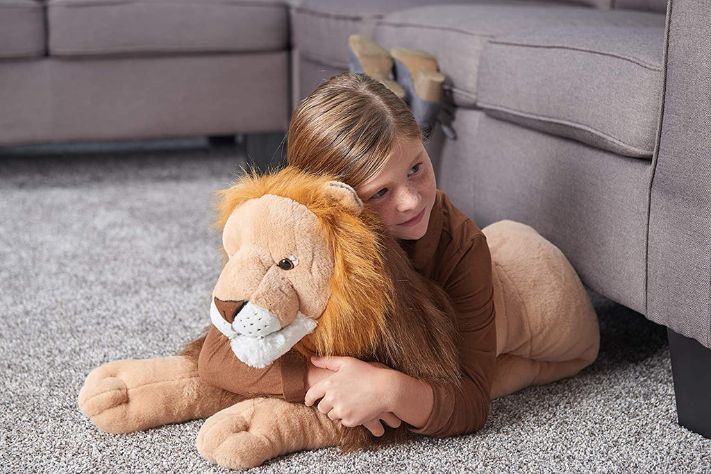 Wild Republic Jumbo Løve Bamse 76 cm