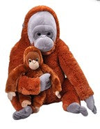 Wild Republic Jumbo Mom & Baby Orangutang 67 cm