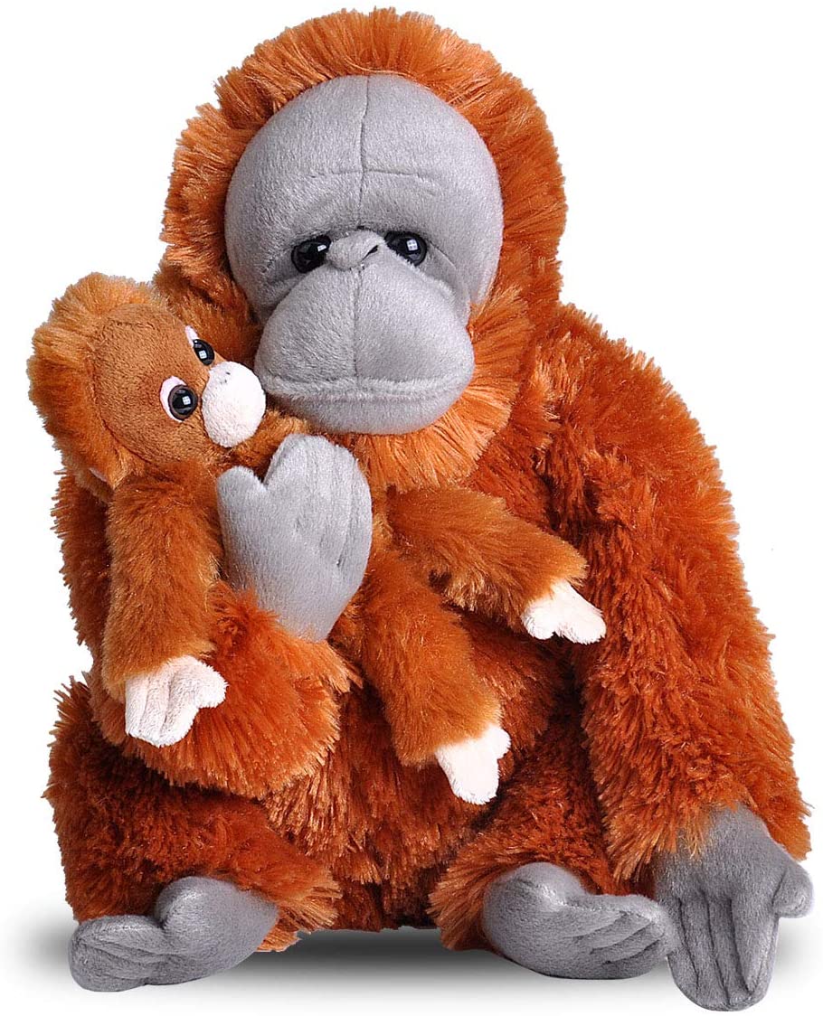 Wild Republic Mom & Baby Orangutang