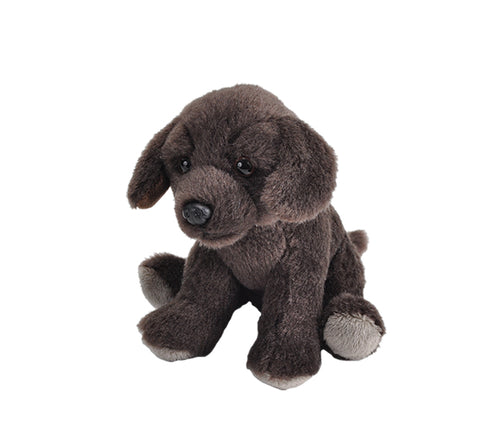 Wild Republic Pocketkins Mini Chocolate Labrador Hund 13 cm