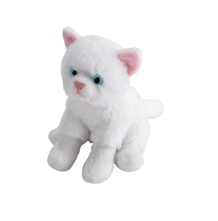 Wild Republic Pocketkins Mini Hvid Kat 13 cm