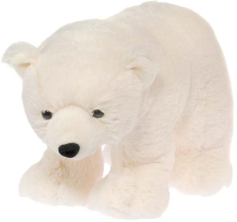 Wild Republic Isbjørn Bamse - Natural Poses Polar Bear 23cm (lille)