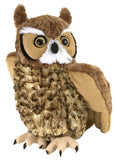 Wild Republic Hornugle Bamse - Great Horned Owl 30 cm