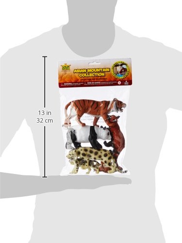 Wild Republic Asiatiske dyr figurer - Asian Mountain Collection 6 stk.