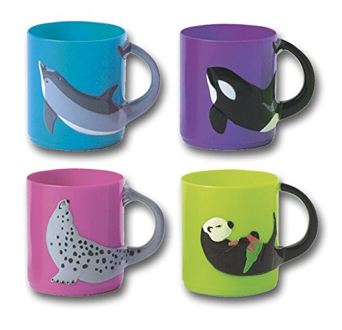 Wild Republic Baby Kopper med akvatiske dyr motiver - Aquatic Baby Cups (1 model leveres) Hovedbillede