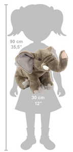 Wild Republic Elefant Bamse - CK Elephant Adult 30 cm
