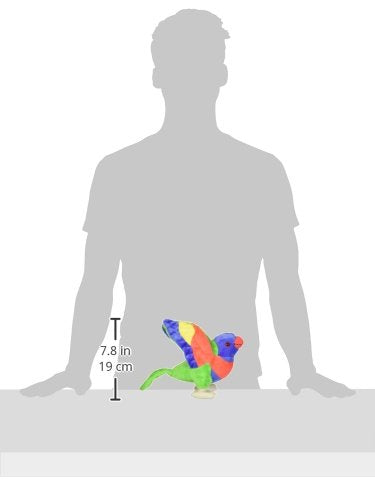 Wild Republic Regnbuelori Fugl 20 cm - CK Mini Lorikeet Sekundært billede