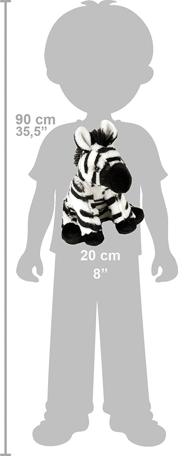 Wild Republic Lille Zebra Bamse - CK Mini Zebra Baby 20 cm Sekundært billede