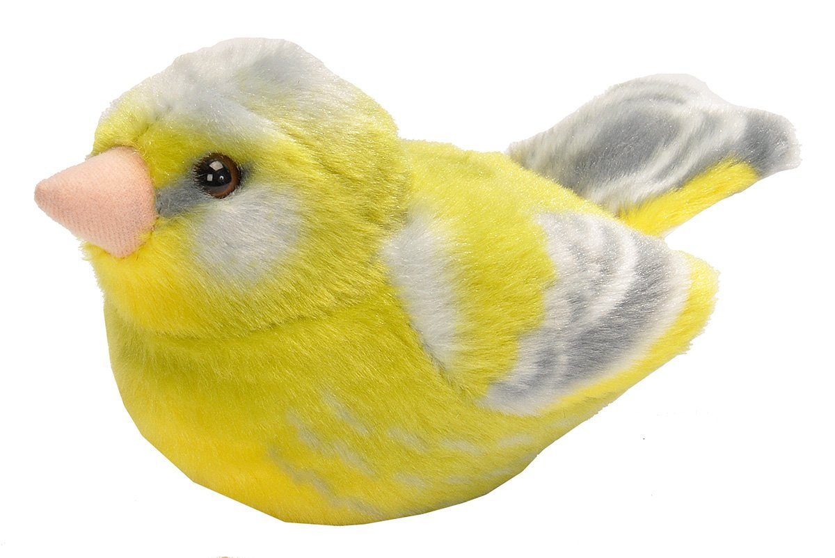 Wild Republic Grønirisk Fugl Bamse med realistiske fugle lyde - RSPB II Greenfinch Hovedbillede