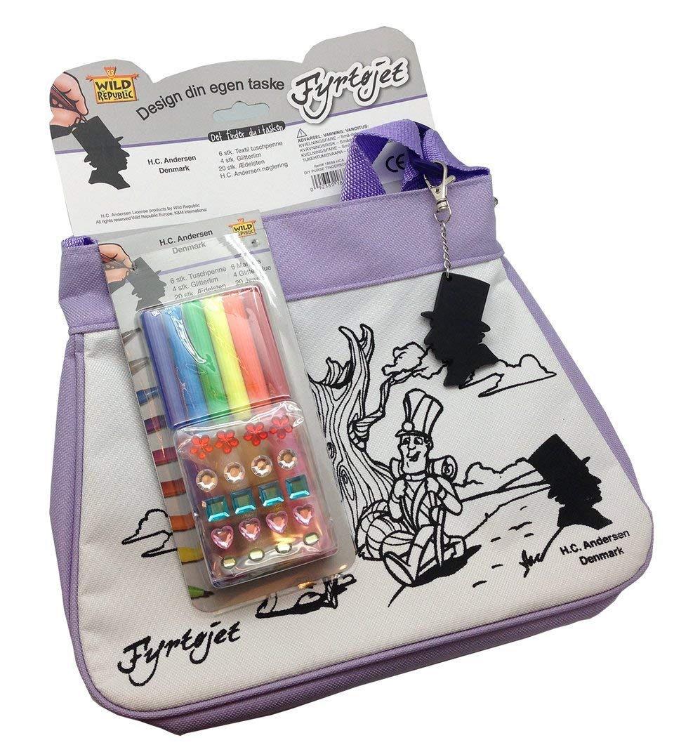 Wild Republic H.C. Andersen "Fyrtøjet" Design Din Egen Taske Hovedbillede