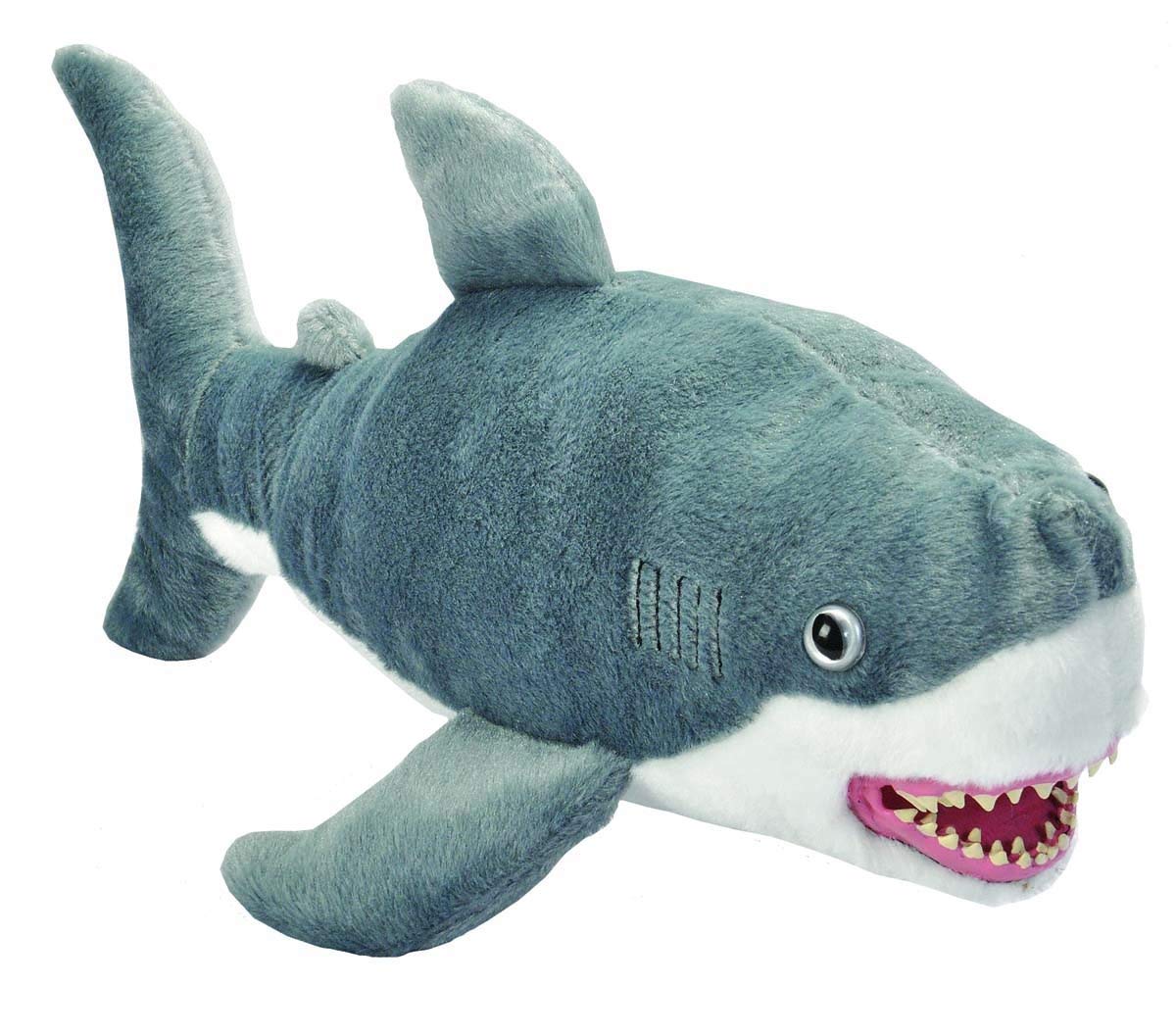 Wild Republic Haj Bamse - Predator Great White Shark 40 cm Sekundært billede