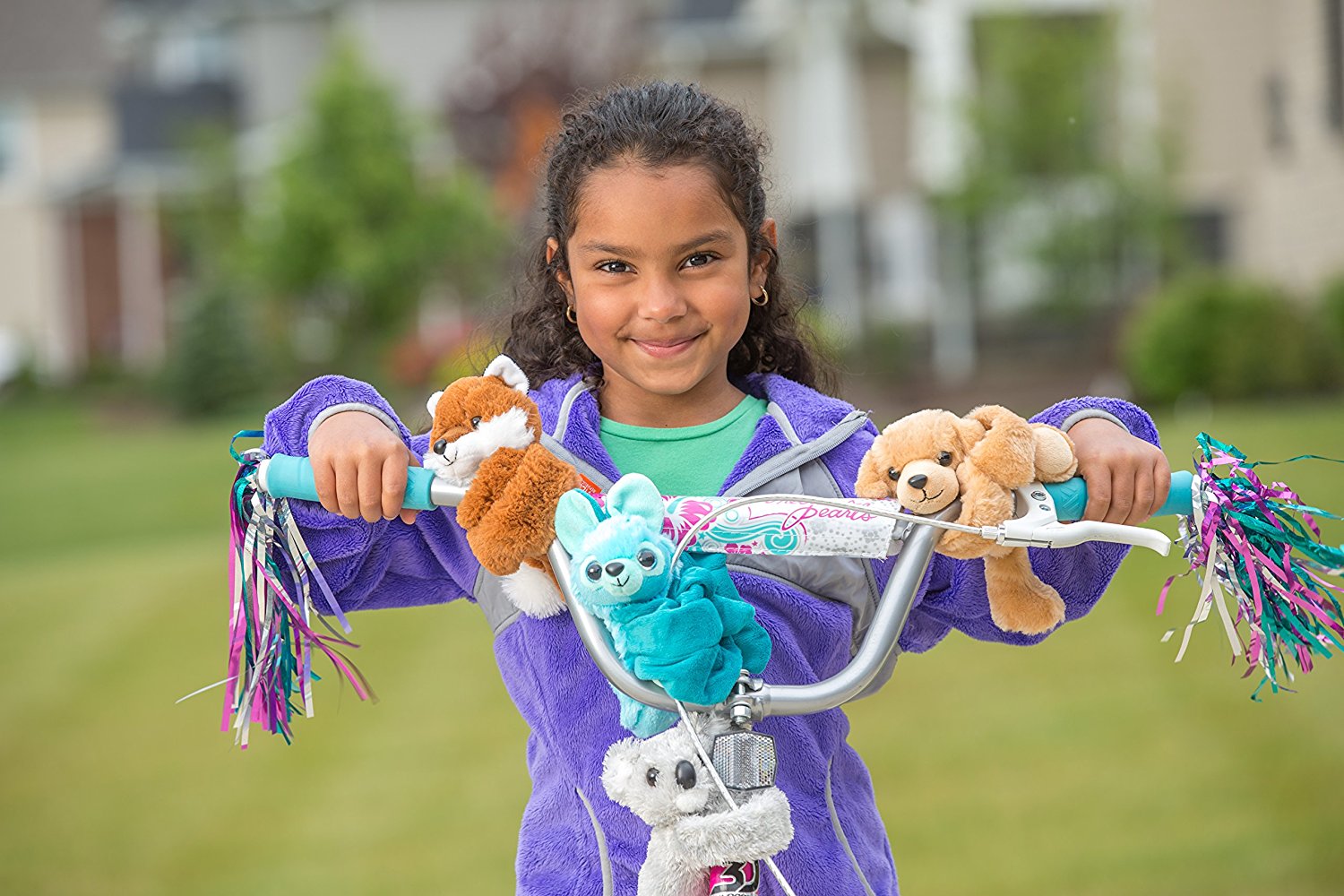 Wild Republic Isbjørn med snap armbånd - Huggers Polar Bear 20 cm Sekundært billede