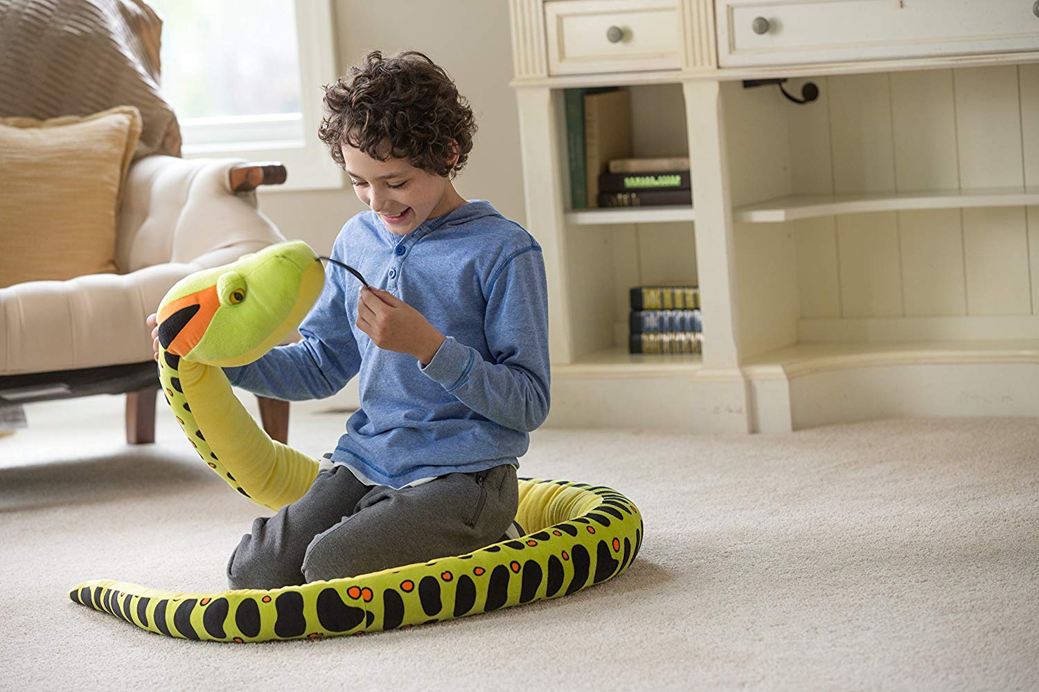 Wild Republic Jumbo Anakonda Slange Bamse 280 cm Sekundært billede