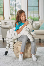 Wild Republic Jumbo Hvid Tiger Bamse - CK Jumbo White Tiger 76 cm