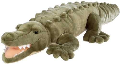 Wild Republic Jumbo Krokodille Bamse - CK Jumbo Crocodile Saltwater 76 cm Hovedbillede