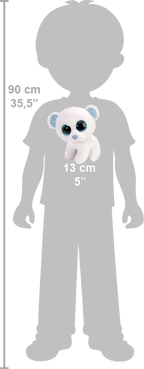 Wild Republic Li'l Sweet & Sassy "Marshmallow" Isbjørn Bamse 13 cm