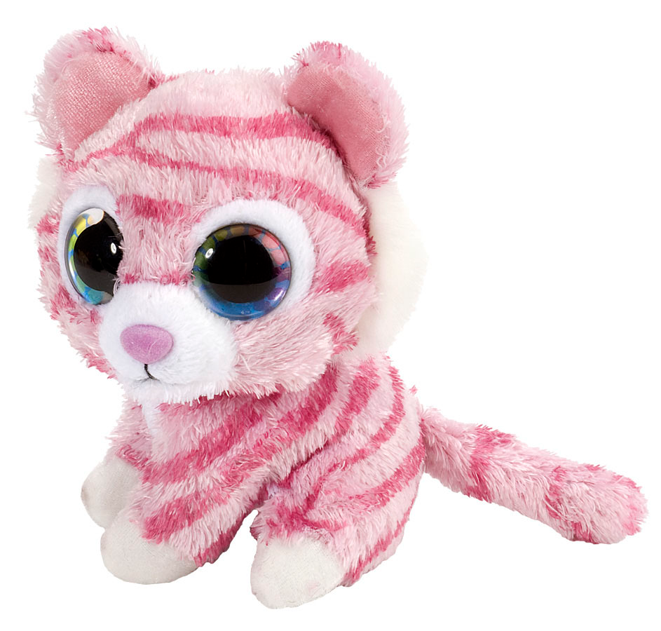 Wild Republic Li'l Sweet & Sassy "Peppermint" Tiger Bamse 13 cm Hovedbillede