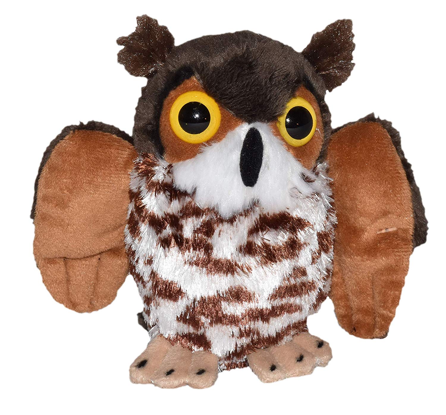 Wild Republic Lille Hornugle Bamse - CK Lil's Great Horned Owl 12 cm Hovedbillede