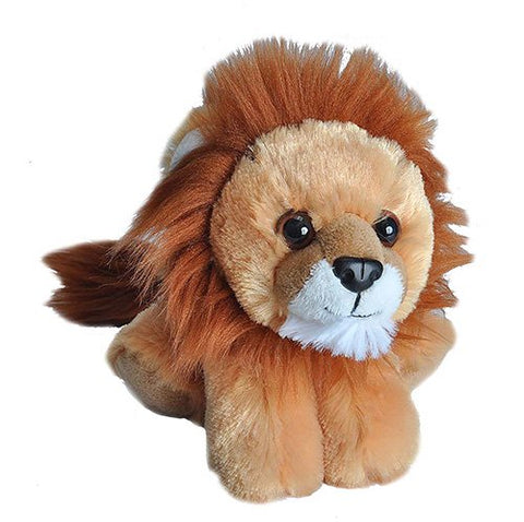 Wild Republic Lille Løve Bamse - Hug'ems Mini Lion 18 cm