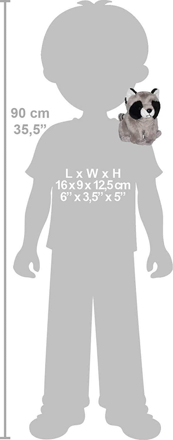 Wild Republic Mini vaskebjørn - CK Lil's Mini Raccoon 12 cm
