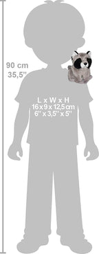 Wild Republic Mini vaskebjørn - CK Lil's Mini Raccoon 12 cm