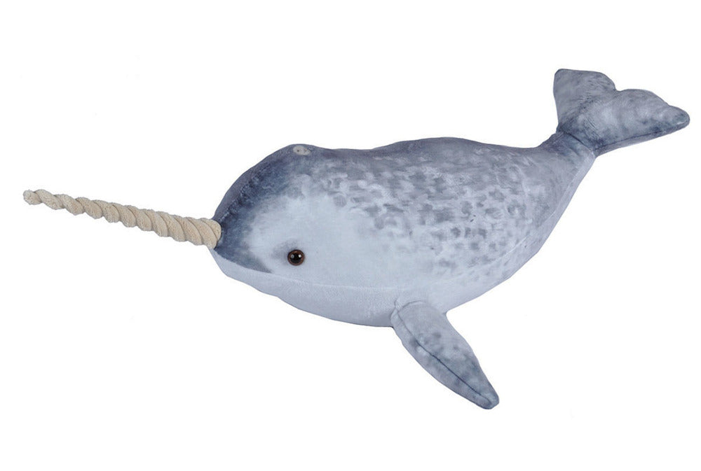 Wild Republic Narhval Bamse - Living Ocean Narwhal 51 cm Hovedbillede