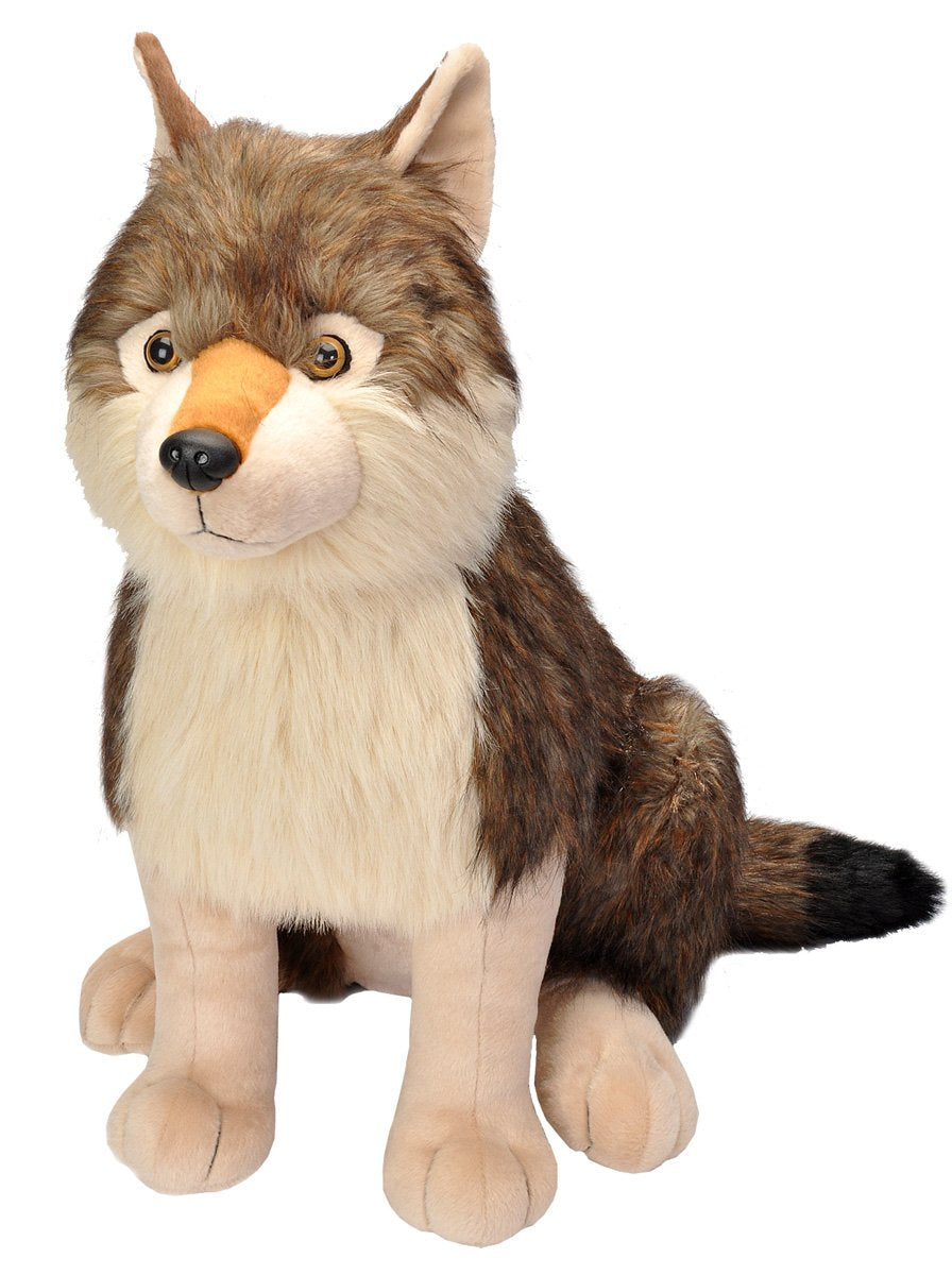 Wild Republic Jumbo Ulv Bamse - Little Biggies Wolf 60 cm Hovedbillede