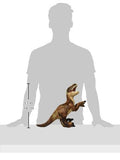 Wild Republic VELOCIRAPTOR Dinosaur Bamse med tænder 38 cm