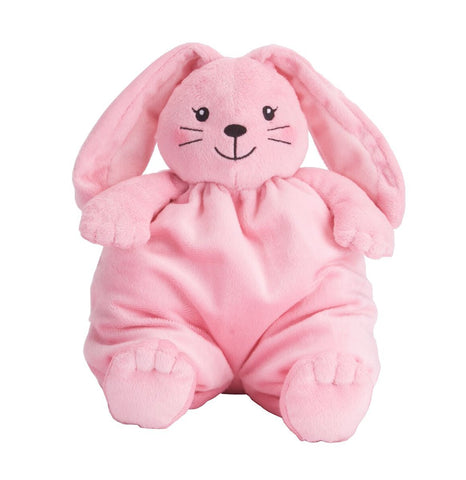 Wild Republic Krammebamse - Warm Wishes Puffy Plush Bunny, lyserød.
