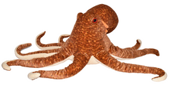 Wild Republic Jumbo Blæksprutte Bamse - CK Jumbo Octopus 76 cm