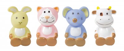 Teddykompaniet Diinglisar Badelegetøj til babyer - sæt af 4 (#9020)